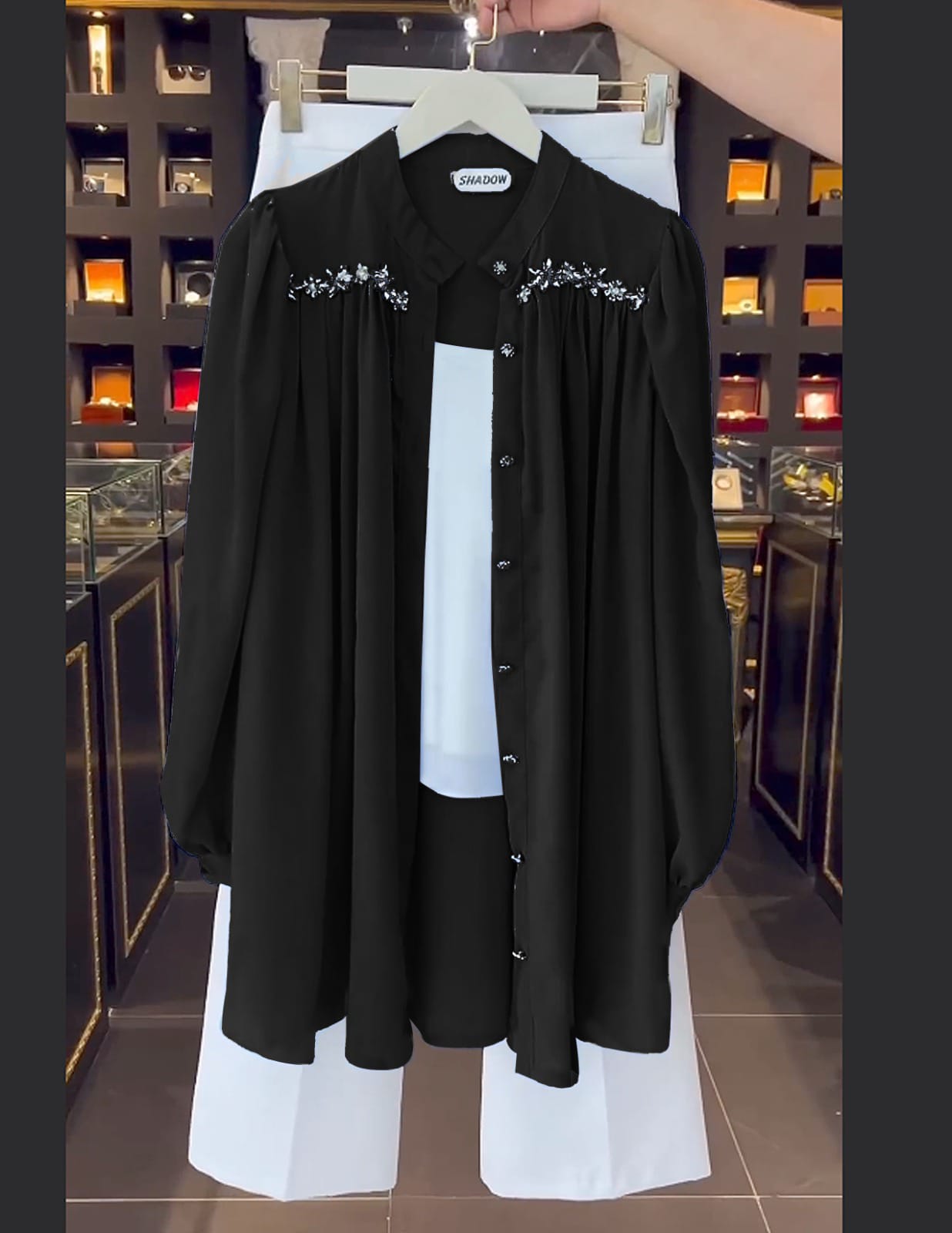 western style 3pcs suit ready to wear for women & young girl new arrival stylish article