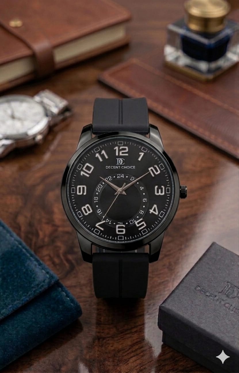 Square Nautilus Silicone Strap Watch With Megnet Master Lock for Men Boys- Premium Watch with Megnet Lock