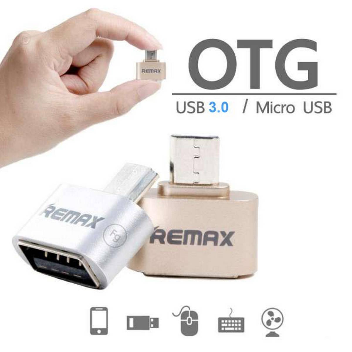 Metal Usb To Micro Usb Otg Mini Adapter Converter For Android 3.0