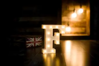 Led Alphabet Letter F Lights Alphabet Light Up Marquee Letters Sign For Night Light Wedding Birthday Party Battery Powered Christmas Lamp Home Buy Online At Best Prices In Pakistan Daraz Pk
