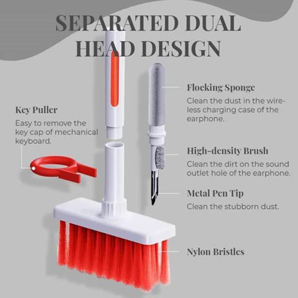 Soft Keyboard Cleaner Brush 5 in 1 Multifunctional Cleaning Tool Kit Dust price in Pakistan