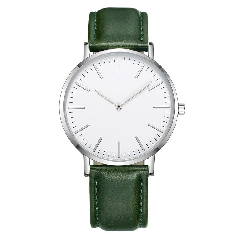 Green strap Men's Gift Office Authentic Watch Deal Top Class Business Casual High Quality Wrist Beautiful Color For Men