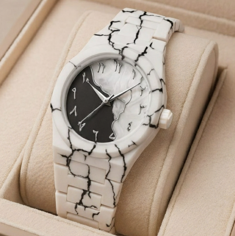 Black-Gold-Silver-White Arabic Aura Watch For Men Stylish Aura Watch 100% Original Watch Amazing Smart Watch