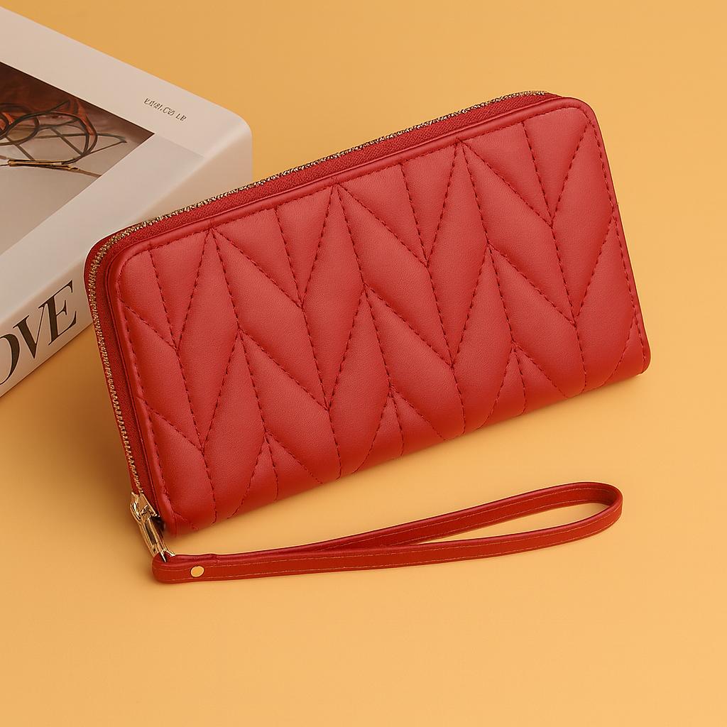 Imported Clutch for Girls - Hand Purse, Mobile Wallet with Wristlet, Stylish