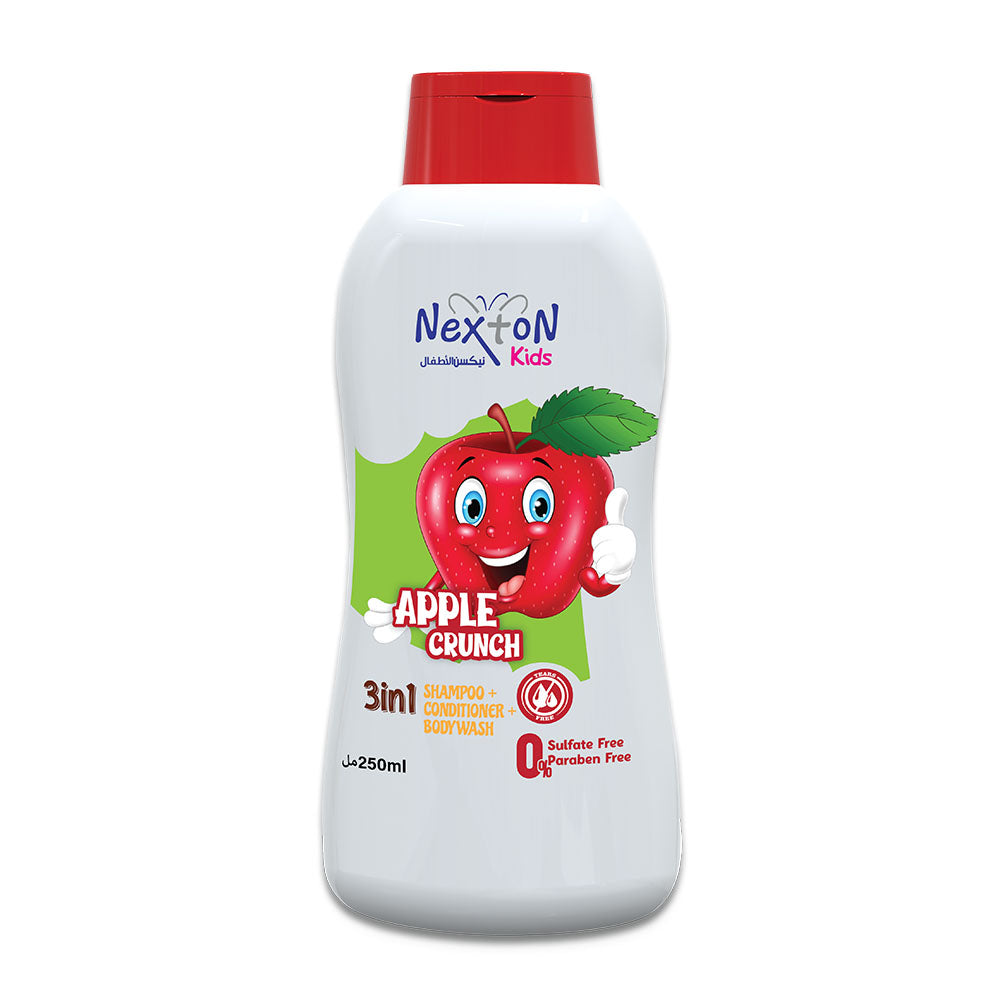 Kids Shampoo 3-in-1 Apple Crunch | Baby Hair Cleansing Care | 250ml