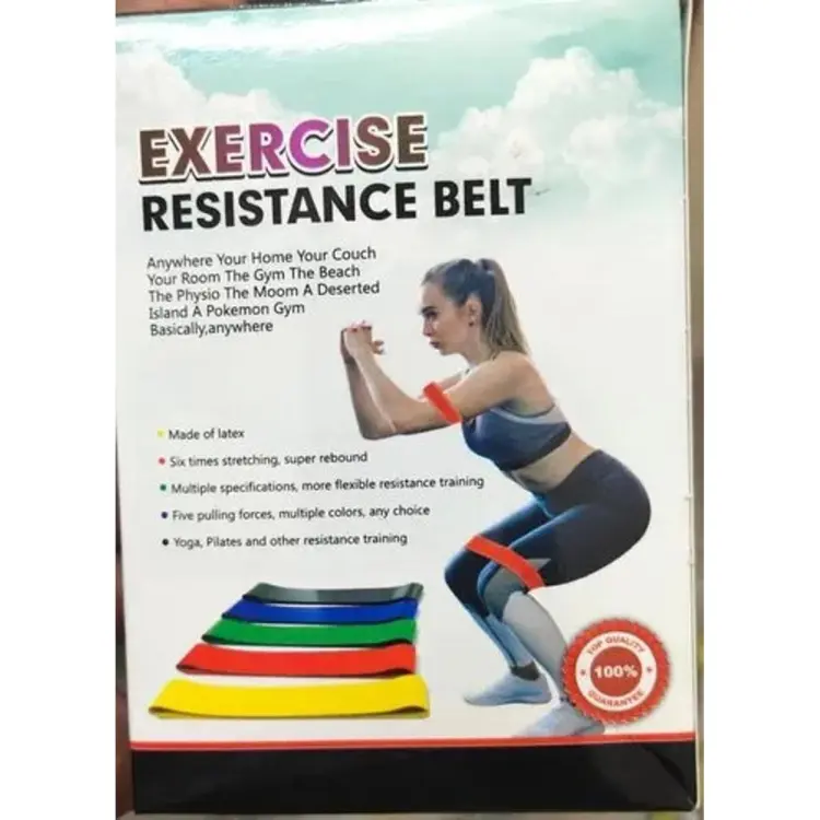 Belt for Exercise, Resistant Belt, Yoga Band