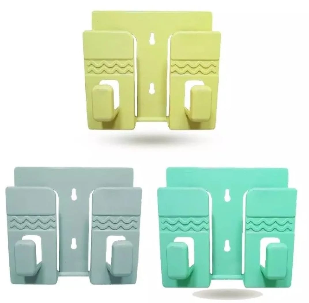 Wall Mobile Holder | Strong Adhesive Stand | Perfect for Charging | Anti-Slip Design | Space Saving Phone Mount
