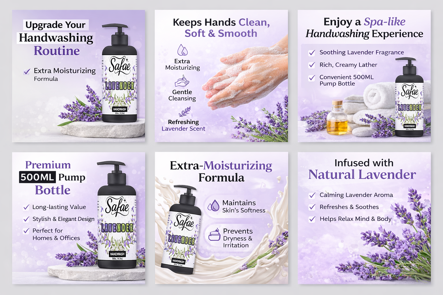 Safae Lavender Handwash