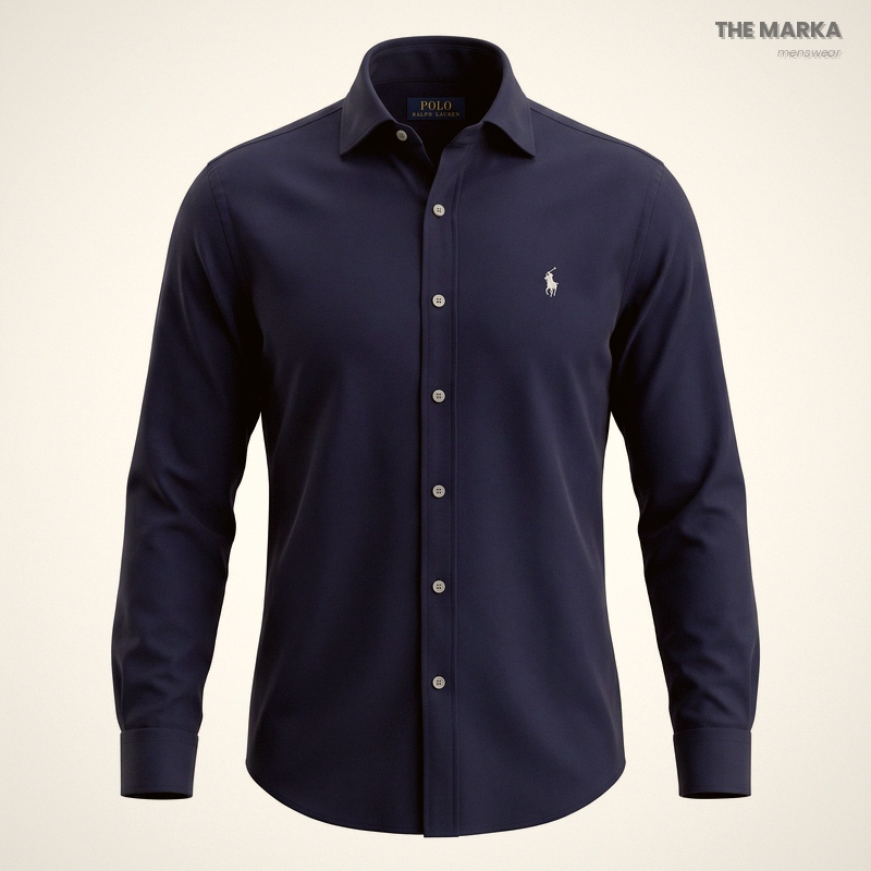 Casual Shirts For Mens - POLO Casual Shirts For Mens Formal  And Casual Wear Shirts For Men And Young Boys - Stay  Stylish And Comfortable With THE MARKA Chambray Shirts