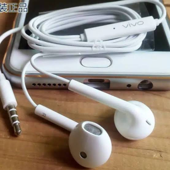 Vivo Handsfree Handsfree Headphones Handsfree Handfree / Earphones 3.5mm With Mic For PUBG Real Gaming, Deep Bass Sound, Online Steaming Watching Movies, Online Classes, handfree for Android Mobile