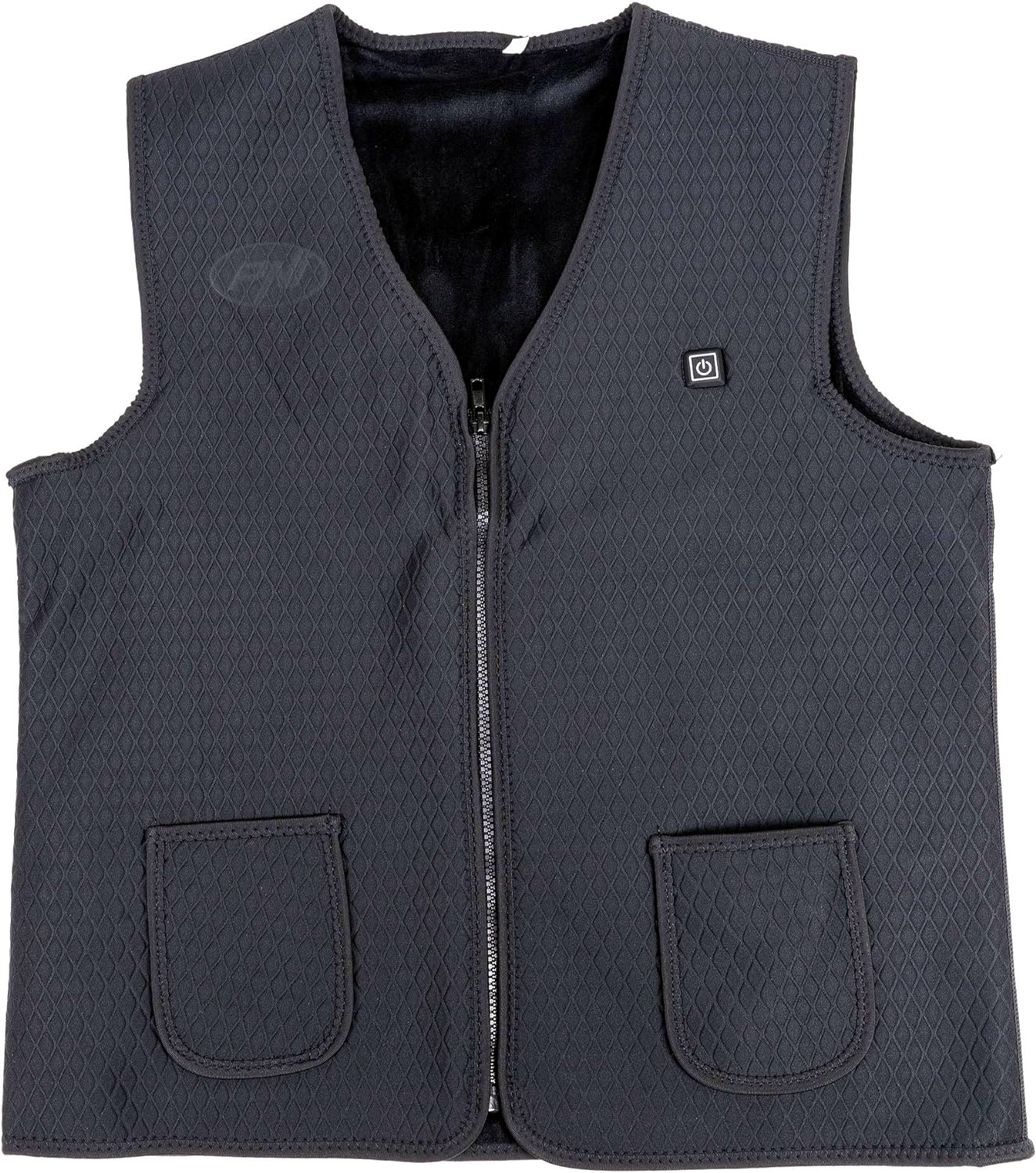 Freefa Men’s Electric Heating Vest – Heated Wearable Vest, Black, Size XXL, USB Rechargeable, Winter Warmer for Outdoor & Indoor Use