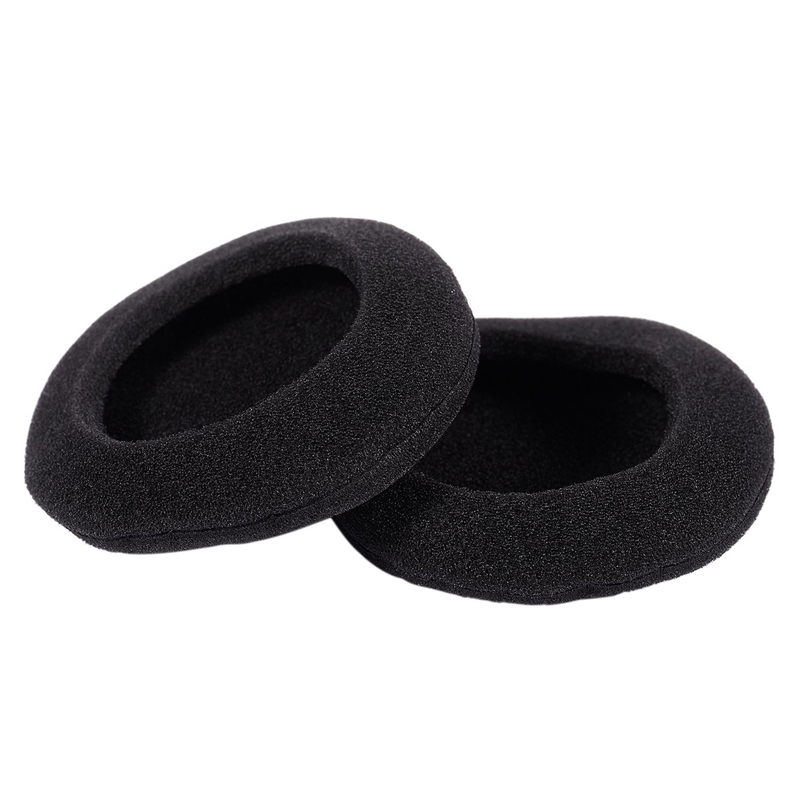 NAMUNY Foam Pad Ear Pad Cover for Headphone (Black, 50mm, Packet of 4 ...