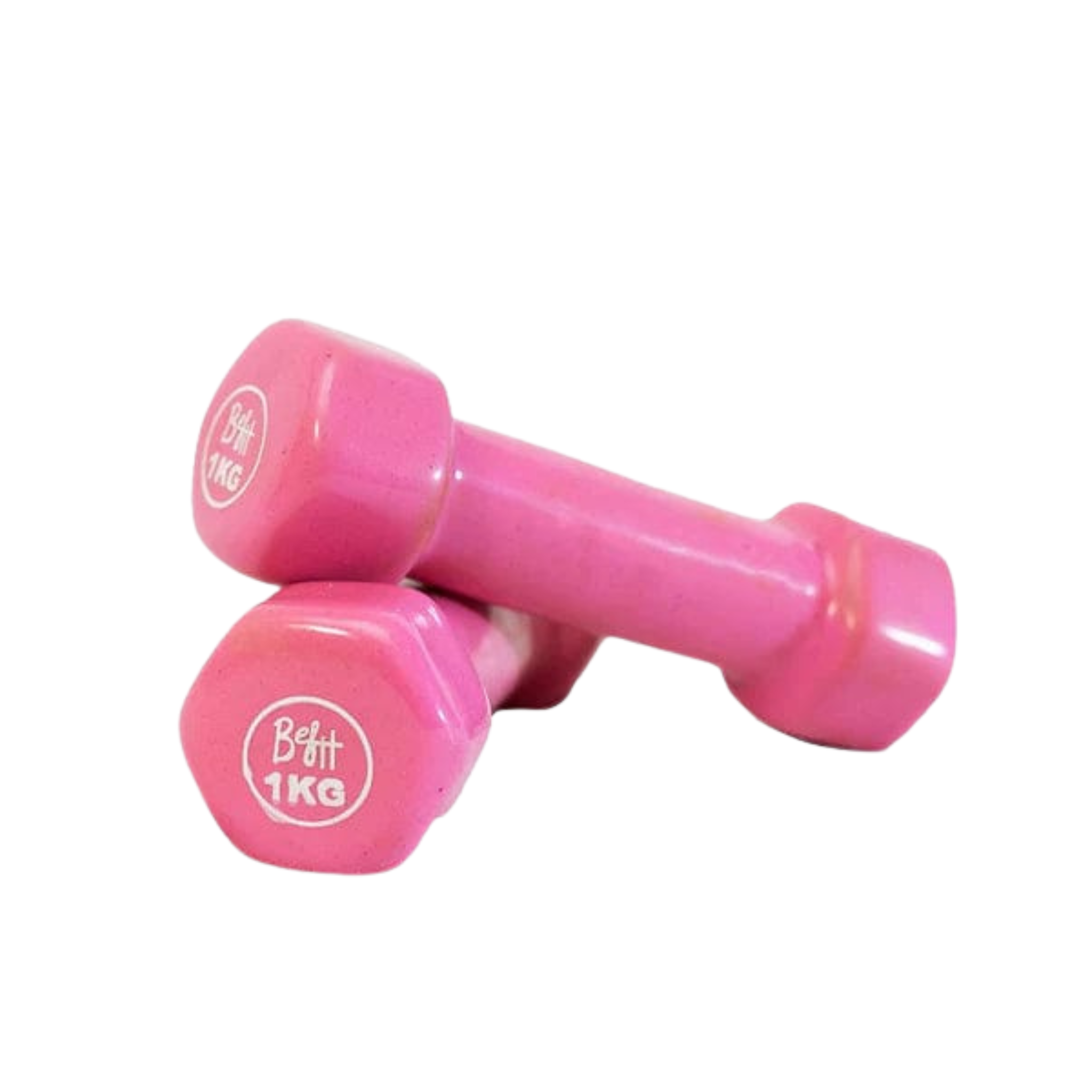 Single Vinyl Dumbbell Single Piece for Women Men – Ladies Dumbbell for Home Gym Exercise – 1kg 2kg 3kg 4kg 5kg Dumbbell for Weight Loss Fitness Yoga Aerobics Arm Workout – Non Slip Coated Dumbbell Weight for Home Gym Use – Single Fixed Weight Dumbbell