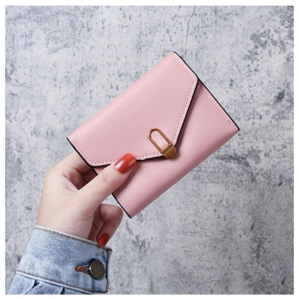 Short Women Wallets Small Slim Luxury Wallet New Fashion Pu Leather Female Purse Designer Money Bag Card Holder, wallets For Girls
