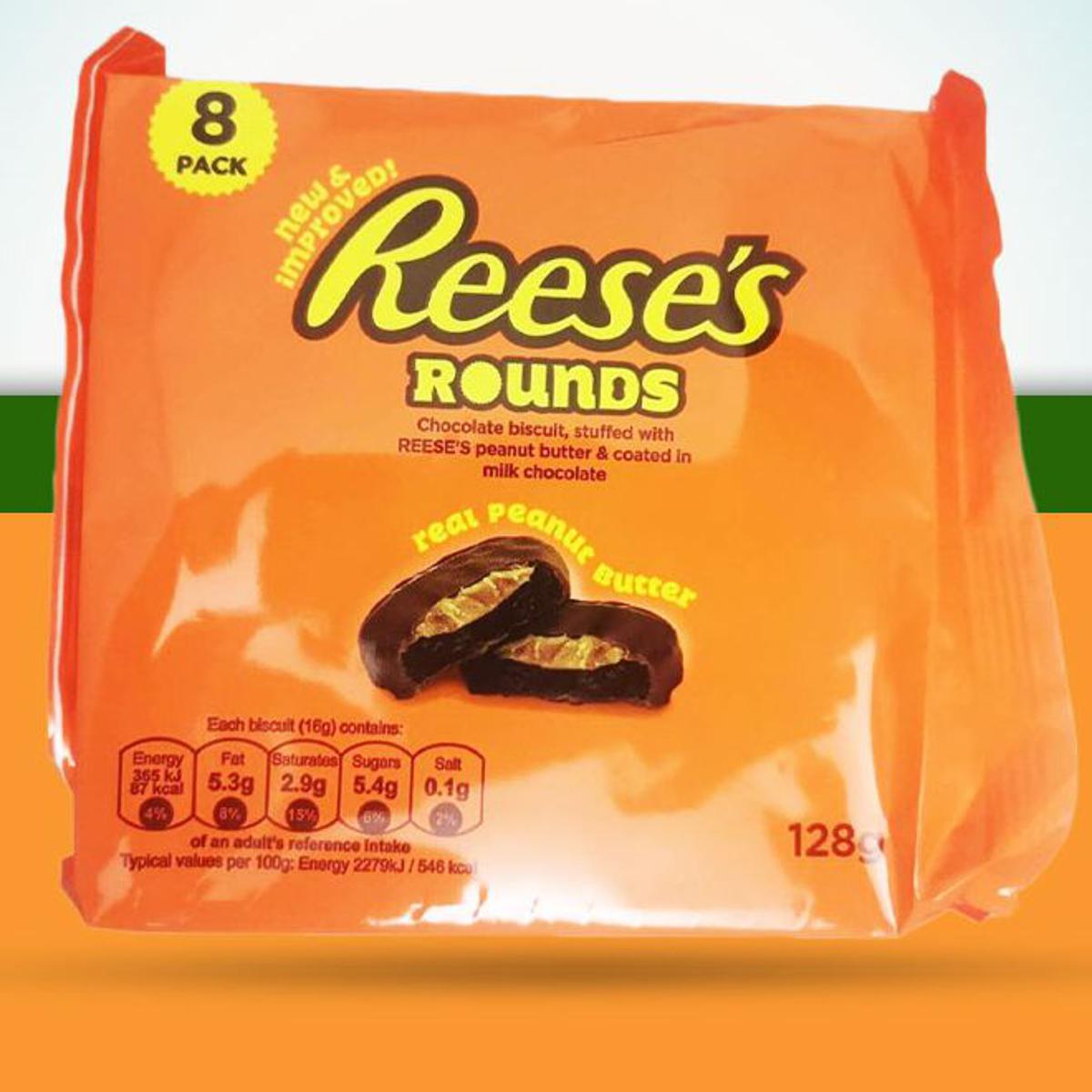 Reese Rounds Reese's Rounds Chocolate Biscuit Stuffed with Reese's Peanut Butter ...