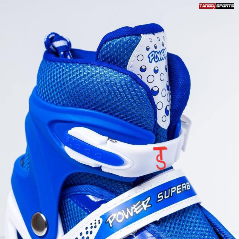 Power Superb Adjustable Roller Skate Shoes 2-Rows 4-Wheels - 2 Colors - Skating Shoes Premium Quality & Adjustable Different Size