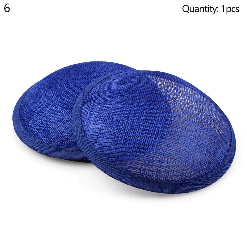 Multiple 13.5CM Round Mesh Fascinator 