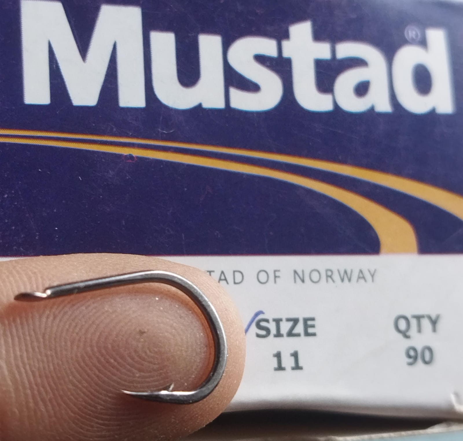 Mustad fishing hooks 11,12,13,14,15,16 number