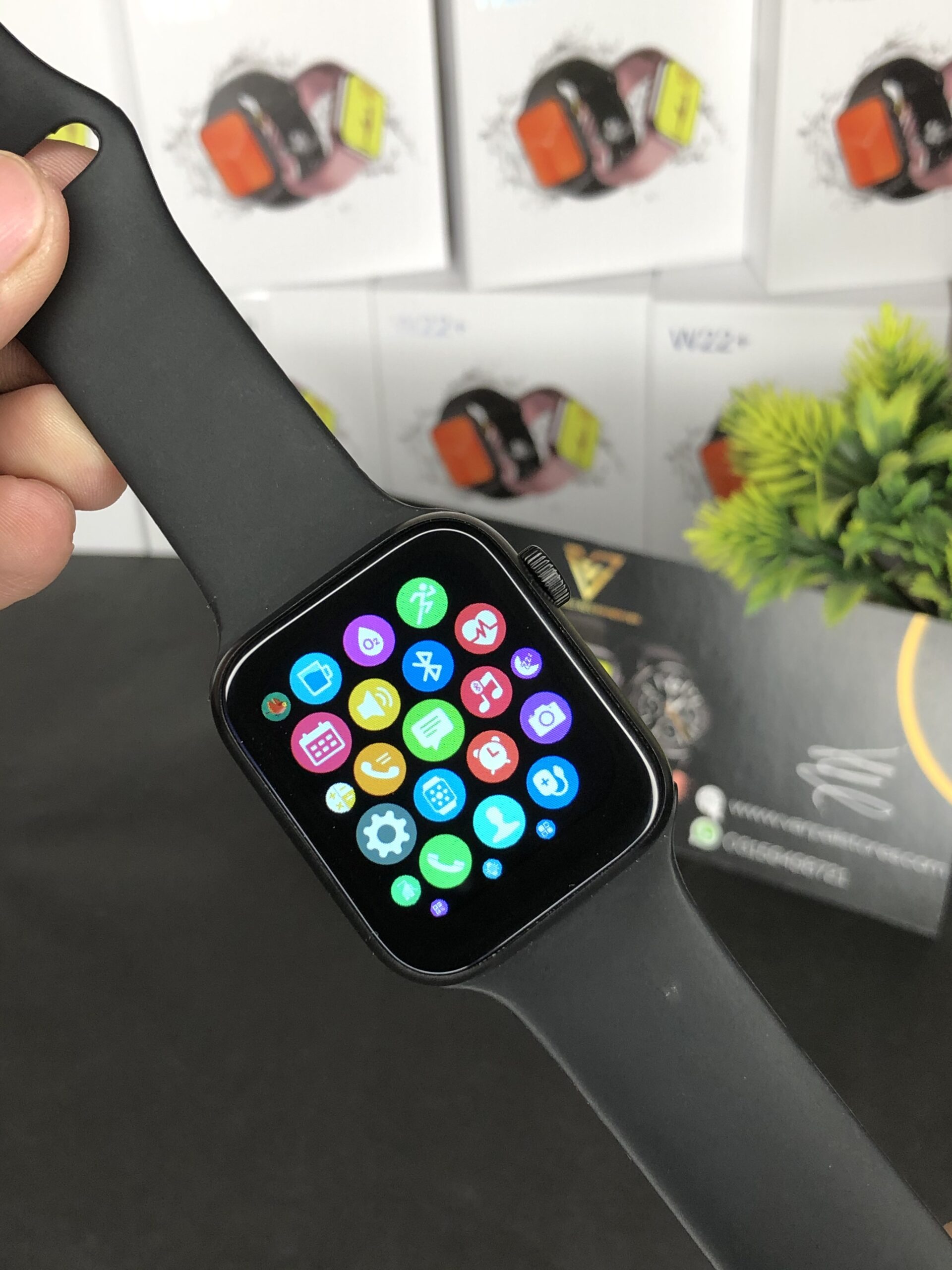 Smart Watch W22 Plus 45mm Size For Men Bluetooth Call 1.75 Screen Rotation  Function W22+ Smart Watch Compatible with Android Phone –  T500/T100/Hw22/Hw21/D13/Lenovo/: Buy Online at Best Prices in Pakistan |  Daraz.pk