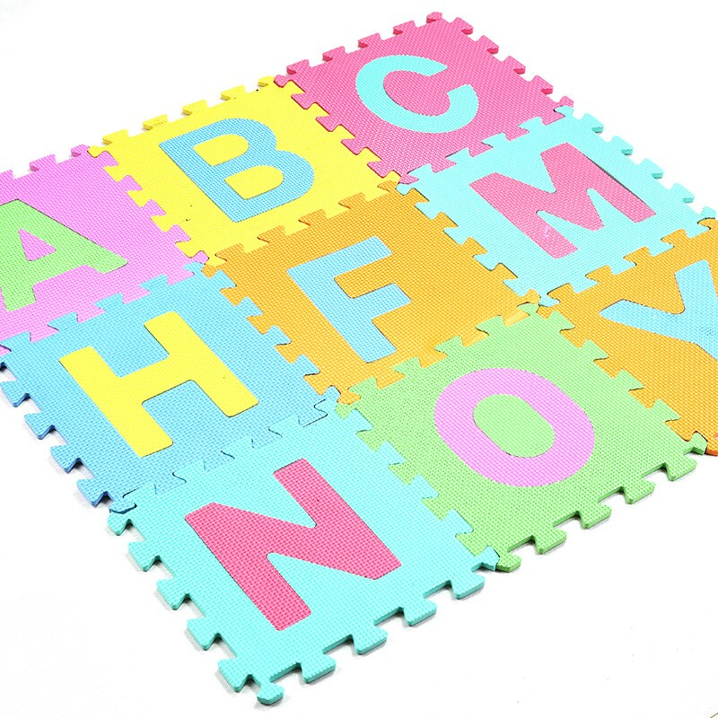 Alphabet Eva Puzzle Mat - 26 Pieces For Toddlers Early Learning Toy