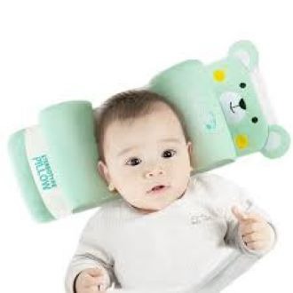 Baby Shaping Head Support Pillow | Soft & Safe Anti-Roll Side Sleep Positioner for Infants