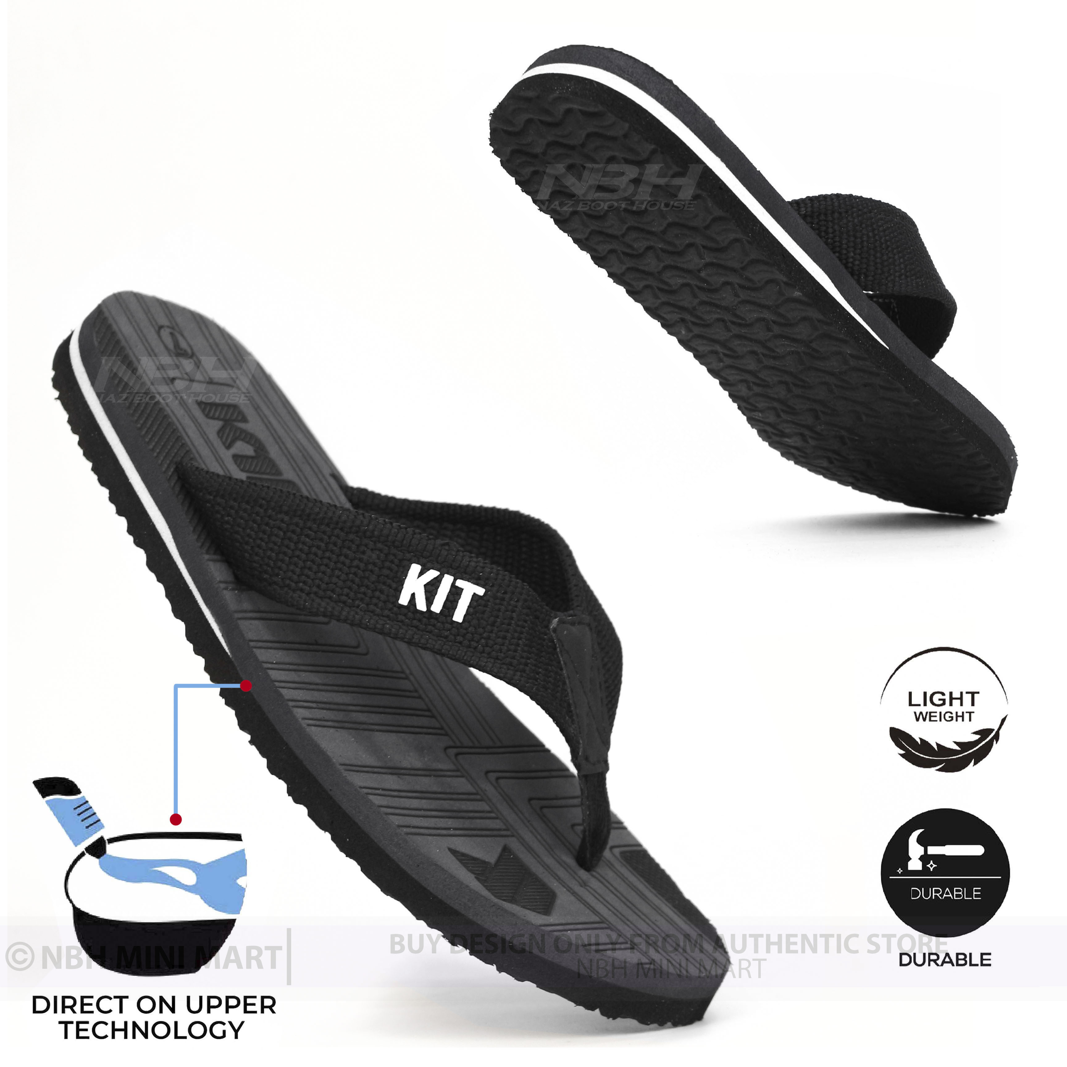 Slippers For Men - Non Slip Flip Flops For Boys - Comfortable And Lightweight Chappals for Men - Slippers For Boys - Perfect Gift For Boys