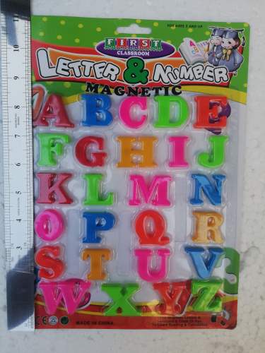 Pack Of Medium Size Magnetic Alphabet Letters Refrigerator Magnets Learning Toy