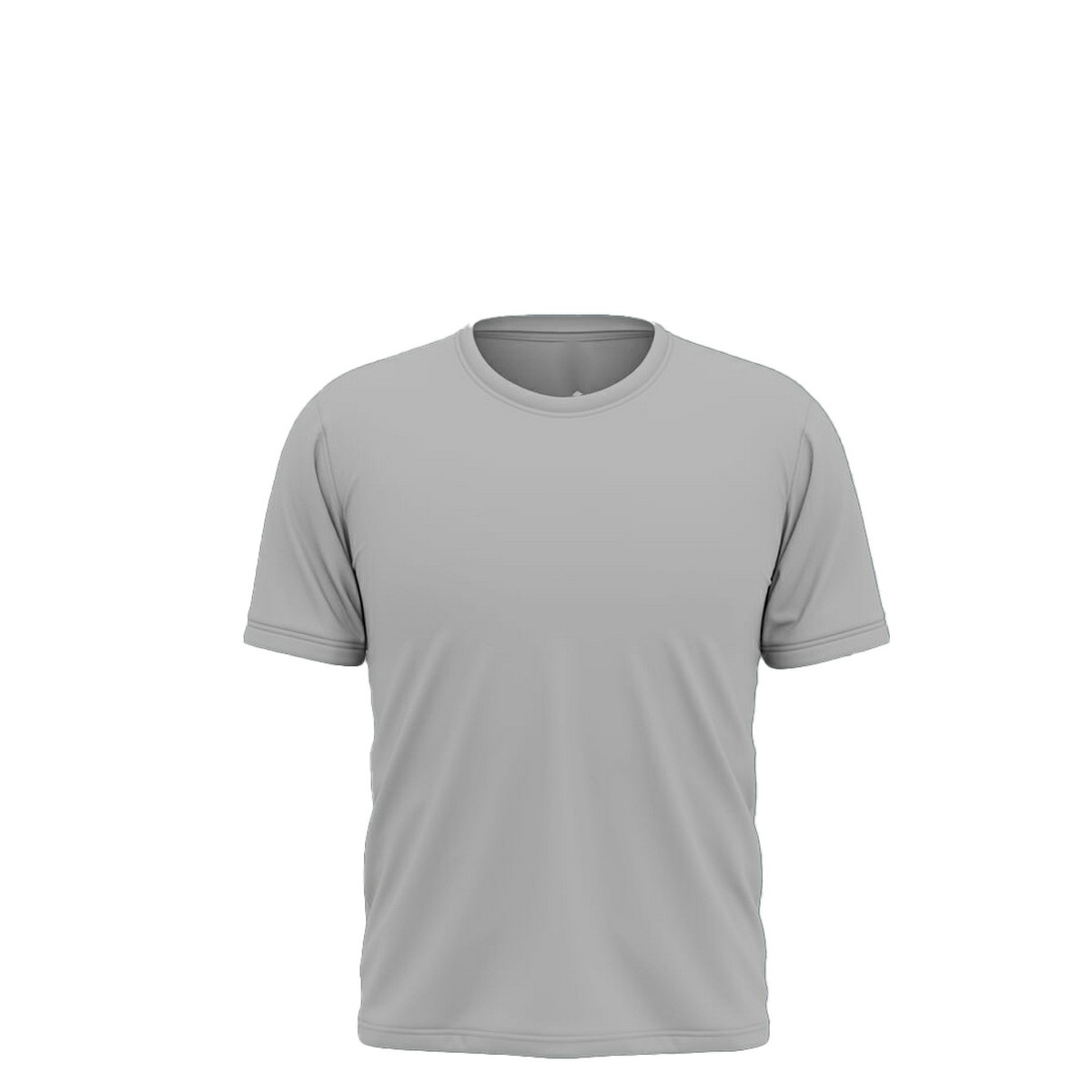 Short sleeve grey T-shirt for men