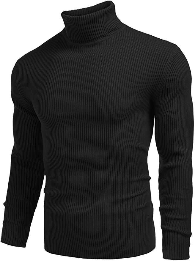 Men's And Boys Slim Fit HighNeck - Winter Warm Long Sleeve Turtleneck Highneck For Boys With Pramium  Quality