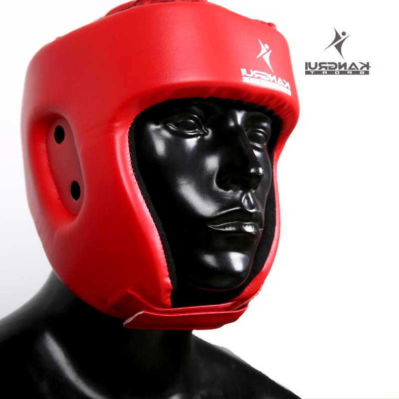 Boxing Head Guard Helmet Face Protector , Training MMA Martial Art