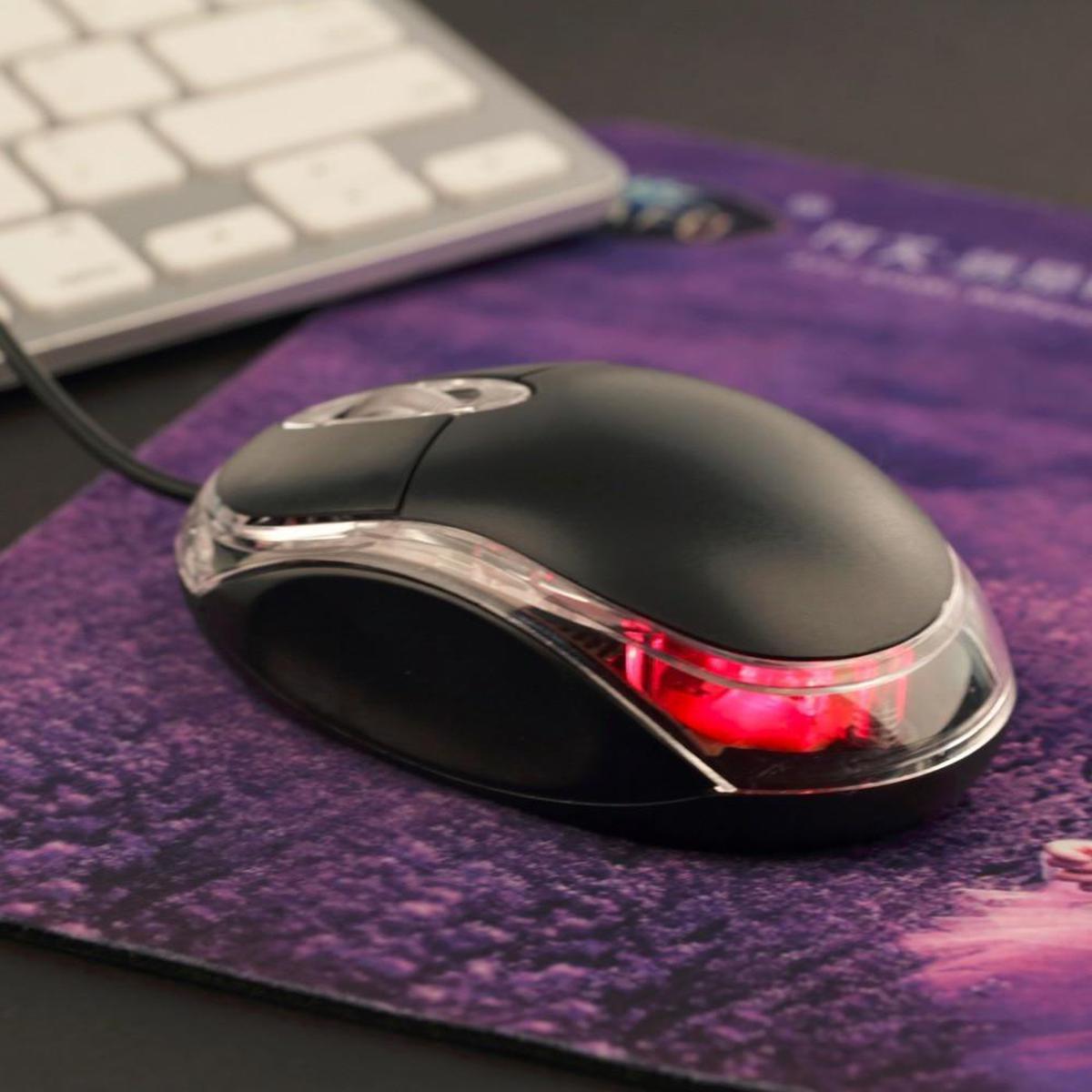 MOUSE 3 Button Light For Computer or Laptop - Cursor Control - Scrolling Button - Premium Quality
