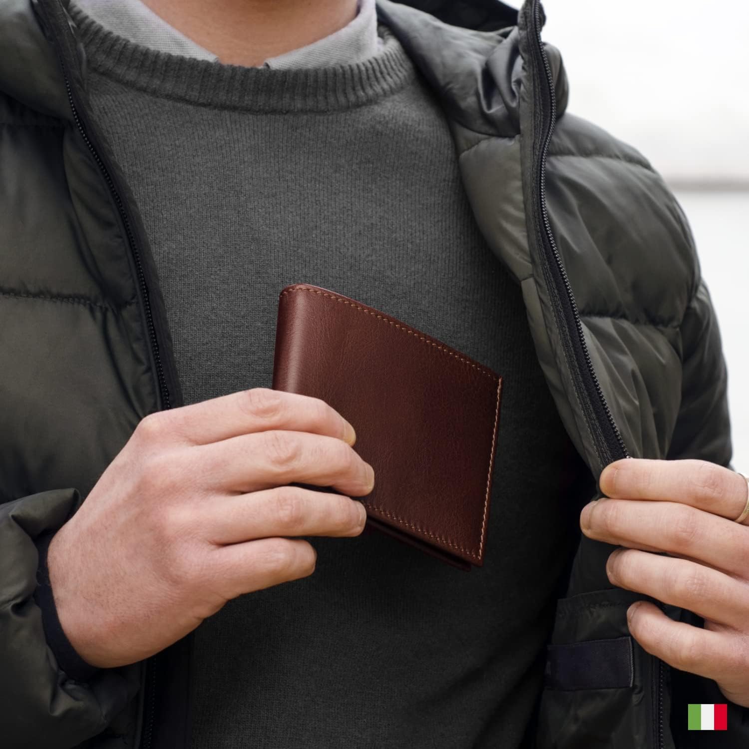 Brown Wallet For Men - Leather Wallet