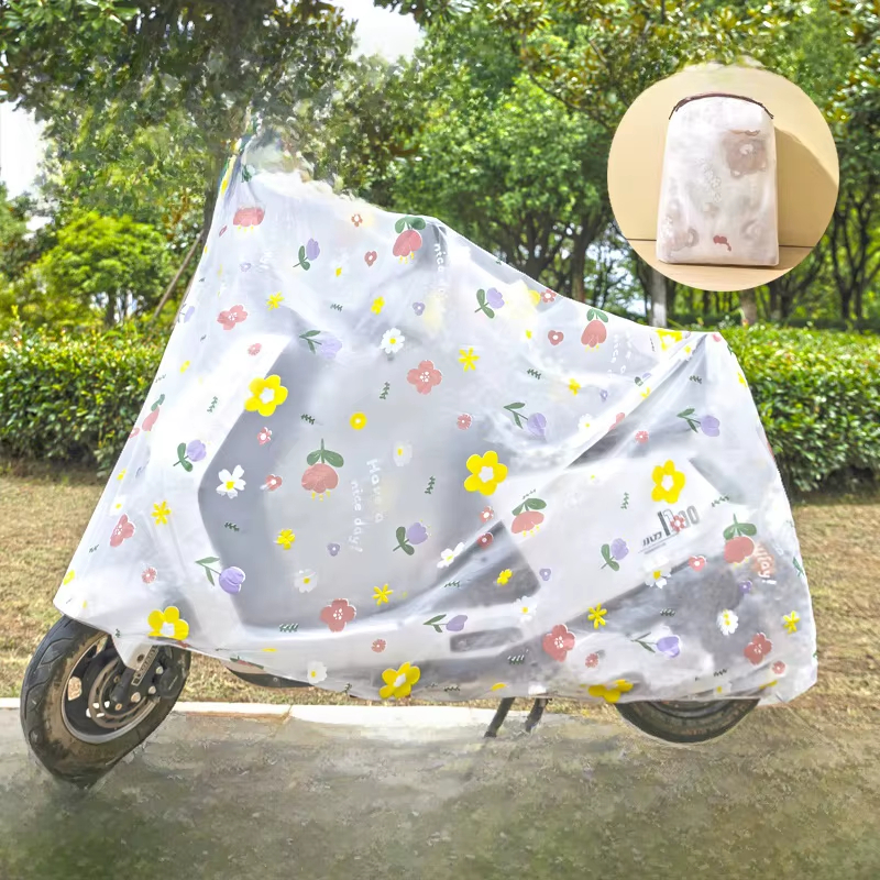 Scooty Cover Waterproof Dustproof Full Body Rain Protection Cover for Electric Scooter & Scooty