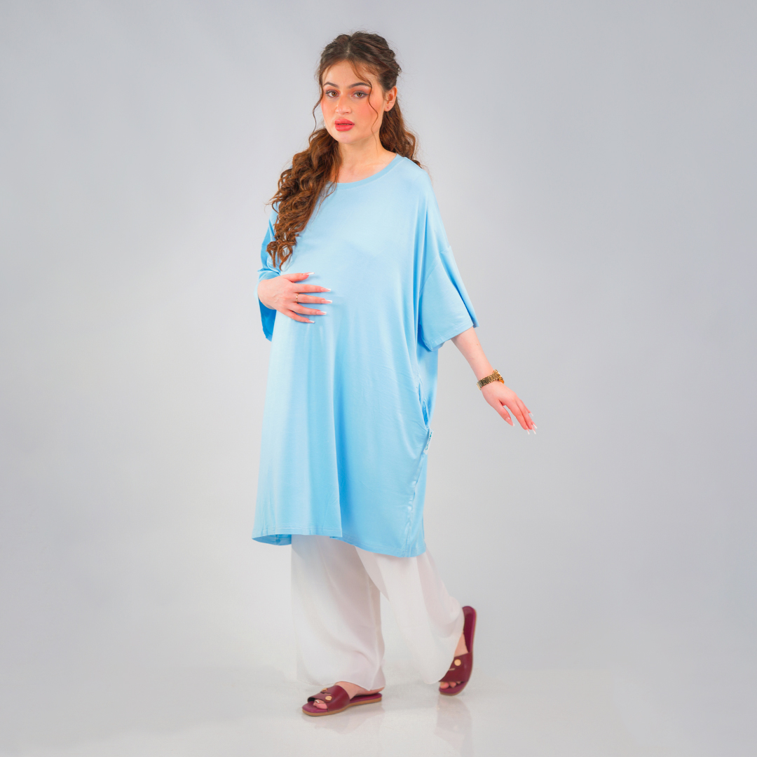 Ornavo Comfy - Maternity tees by Ornavo , Made From Bamboo Fiber , 100% safe Okeo-tex certified material ,  Antibacterial , Generous & Roomy
