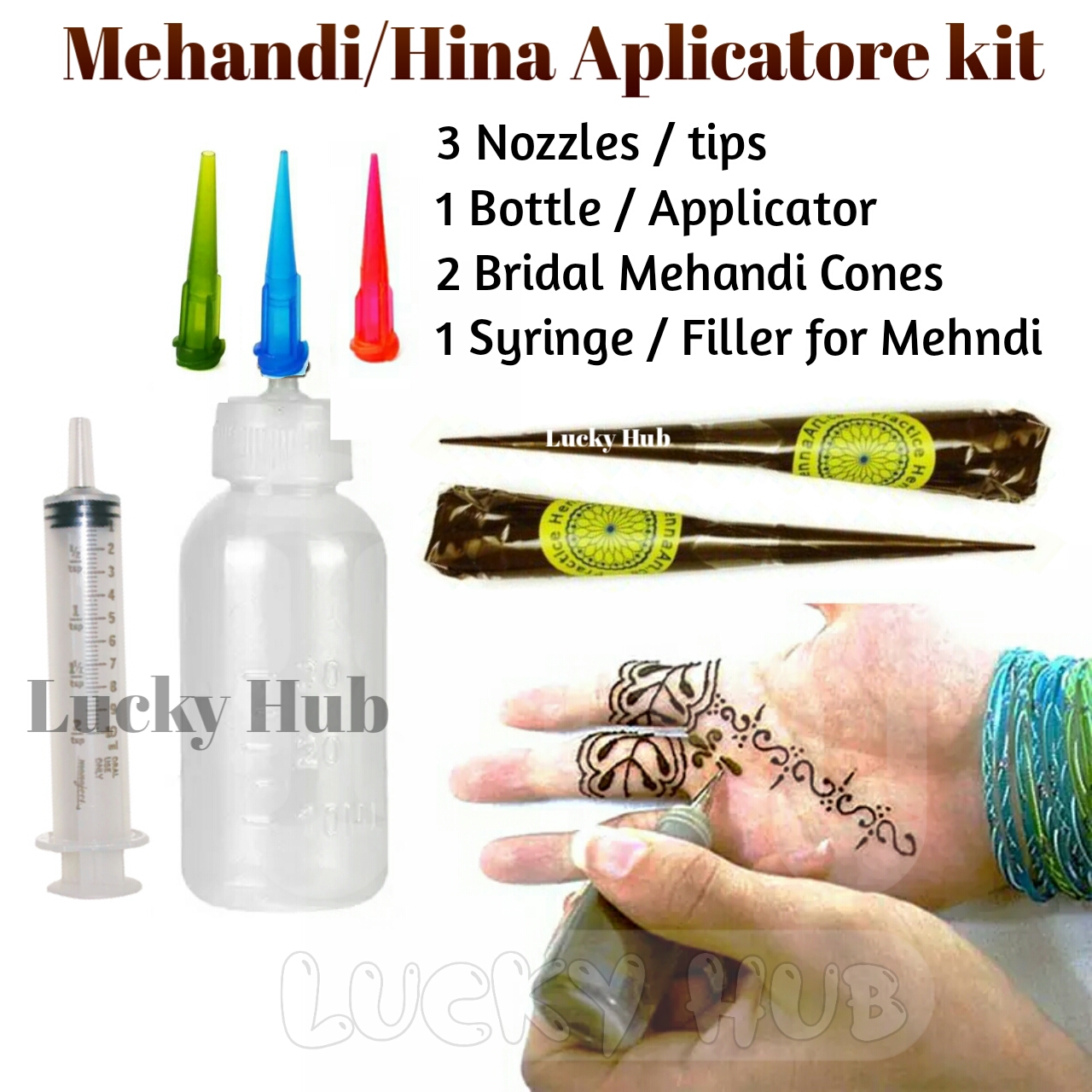 Update more than 145 mehndi applicator bottle india POPPY