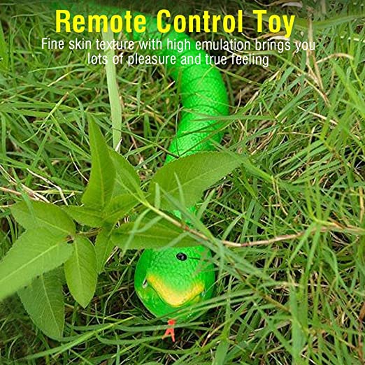 Remote Control Snake Infrared RC Animal Toys Rattlesnake With USB Cable Funny Trick Terrify Toys For Kids