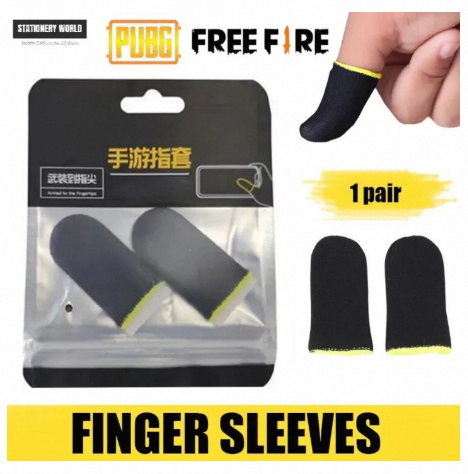 High Quality Pubg Thumbs Sleeves Thumb Pubg Trigger Thumb Gloves Free Fire Finger Sleeve Anti Sweat Breathable Thumb Gloves Sleeves for PUBG Thumb Gloves for Pubg Mobile Free Size Pubg 1 Pair 2 Gloves price in Pakistan