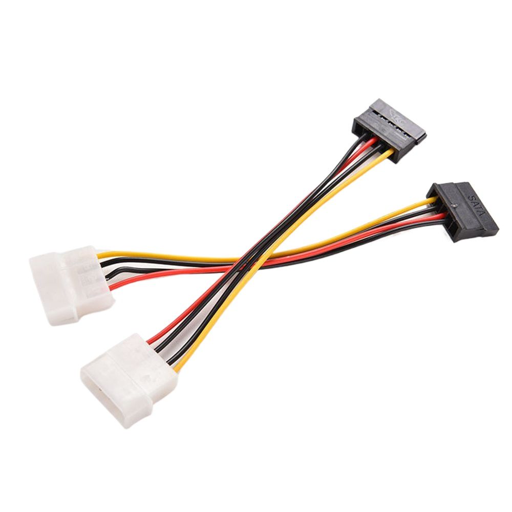 Computer Sata Power Cable Molexe IDE To Serial ATA Power Cable Adapter IDE Cable Sata Cable 4Pin To 12Pin Cable Hard Disk Cable