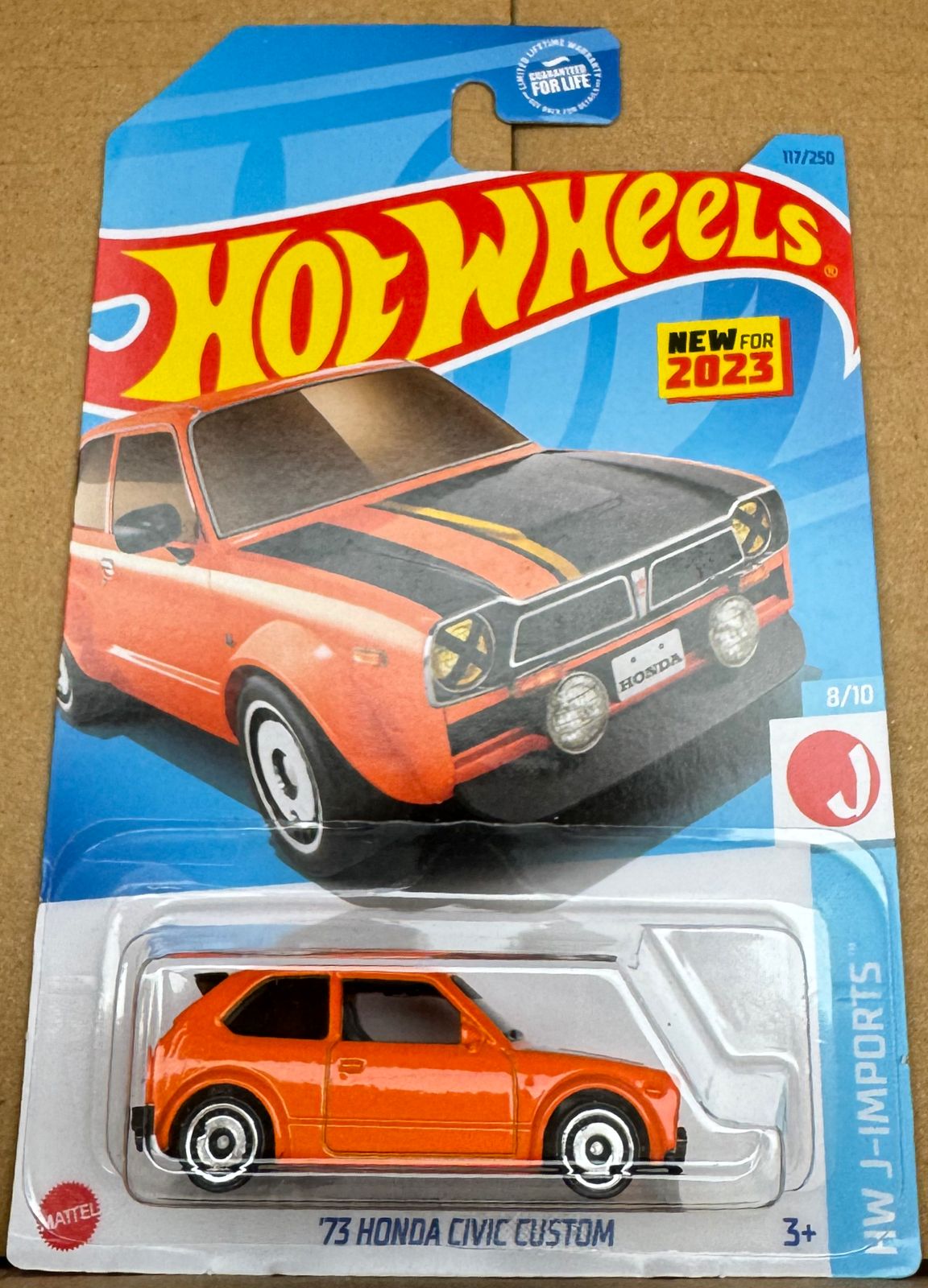 Hot Wheels '73 Honda Civic Custom | 1:64 Modellauto