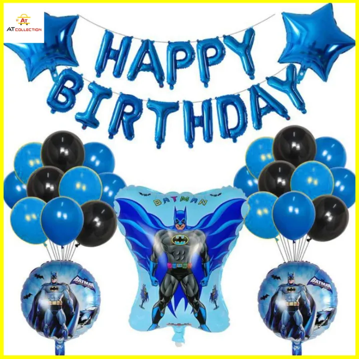 Batman Happy Birthday Decoration, Batman Birthday Theme Set, Batman Happy  Birthday Foil Balloons Decoration, Batman Birthday Theme Set, Batman  Birthday Accessories.: Buy Online at Best Prices in Pakistan 