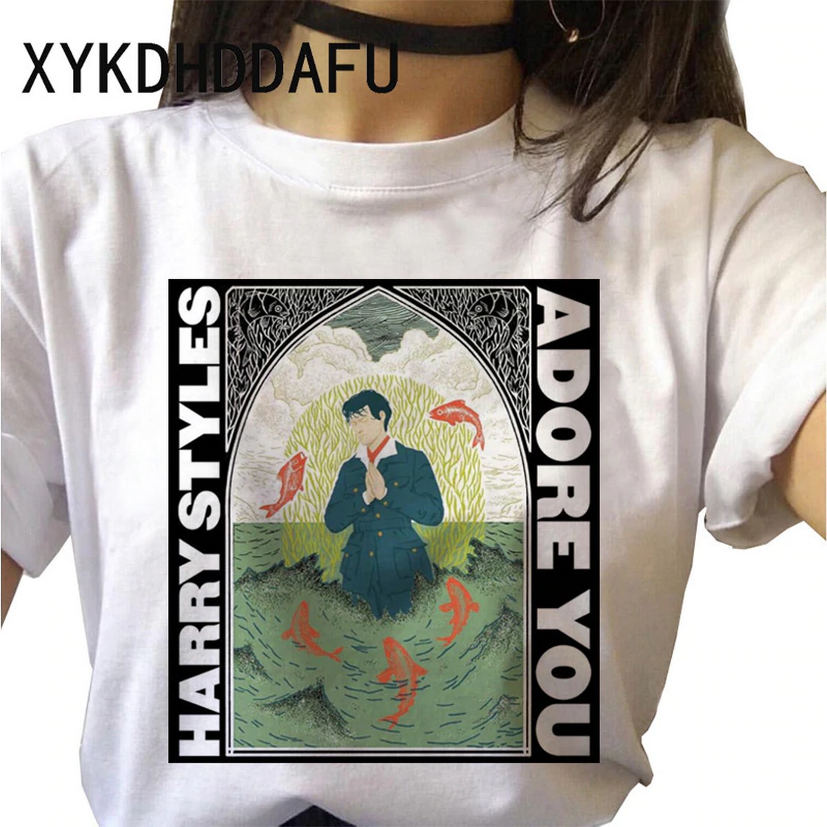 Harry styles graphic printed t shirt 