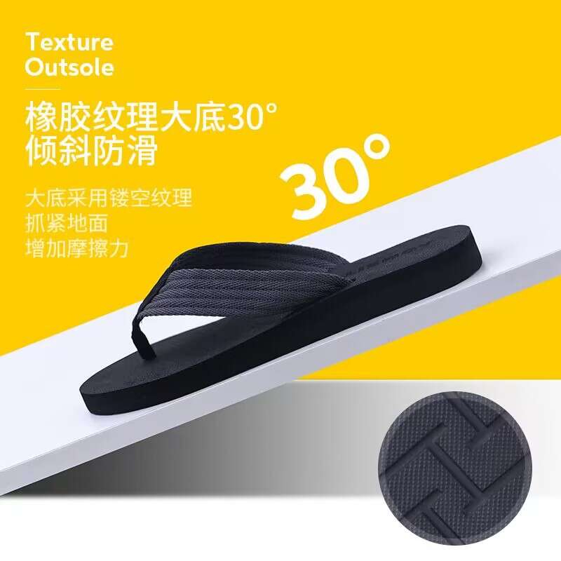 EWA Slippers For Men Trend Lightweight Flip Flops Casual House Slippers Flip Flop Slides Bathroom Chappal