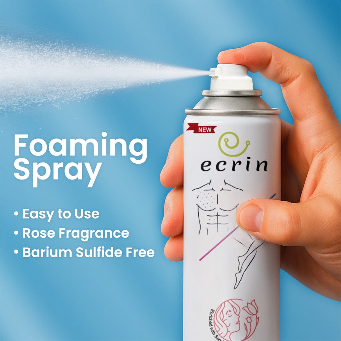 Foaming Hair Removal Spray Fast & Easy Hair Removal Foam Smooth Skin Body Hair Removal Spray for Arms Legs Underarms Bikini Area Women & Men Gentle Hair Removal Solution Pakistan