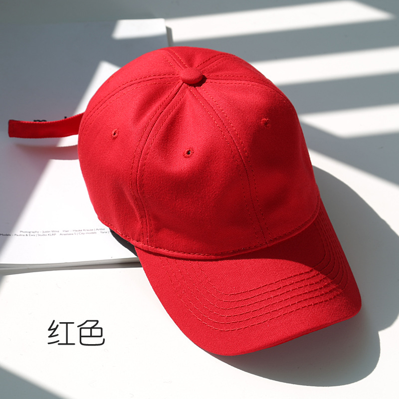 Loldeal Hat Soft Top Curved Brim Cotton 