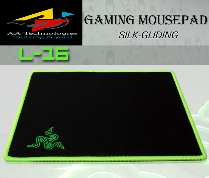 Gaming Mouse Pad Logilily L-16 Gaming MousePad Silk-Gliding (25cm x 21cm)