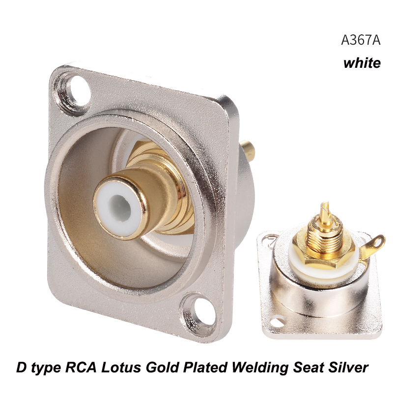 A367A Type D RCA Lotus Socket YS367A AV Audio Video Connection DVD ...