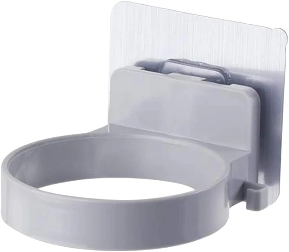 Hair Dryer Bracket Storage Rack Grey