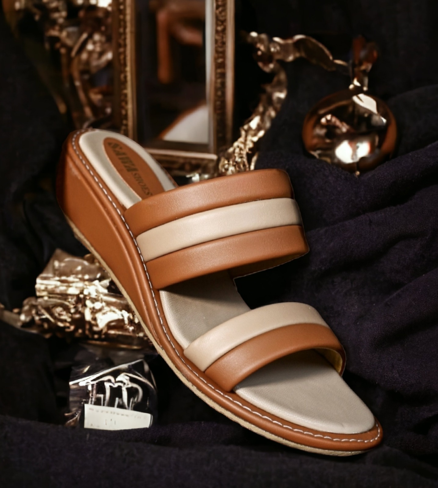 Stylish Wedge For Women or Girls-SAWA SHOES- 229