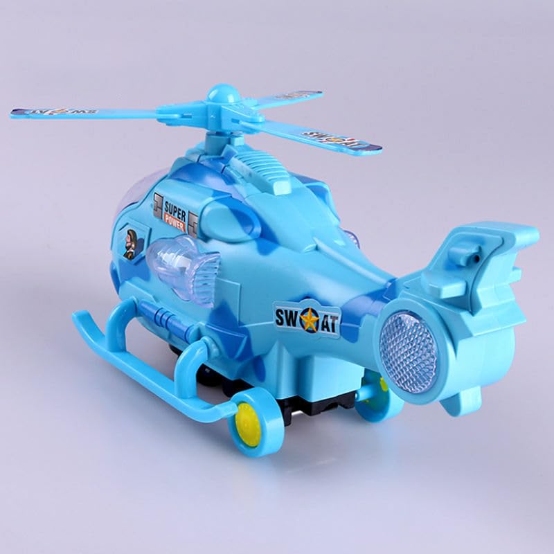 Kids Fun Light-Up RC Helicopter Toy for Boys - Interactive Remote Control Airplane for Learning & Fun, Recommended for Ages 6-8