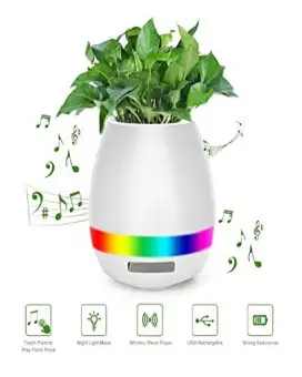 smart music flower pot bluetooth